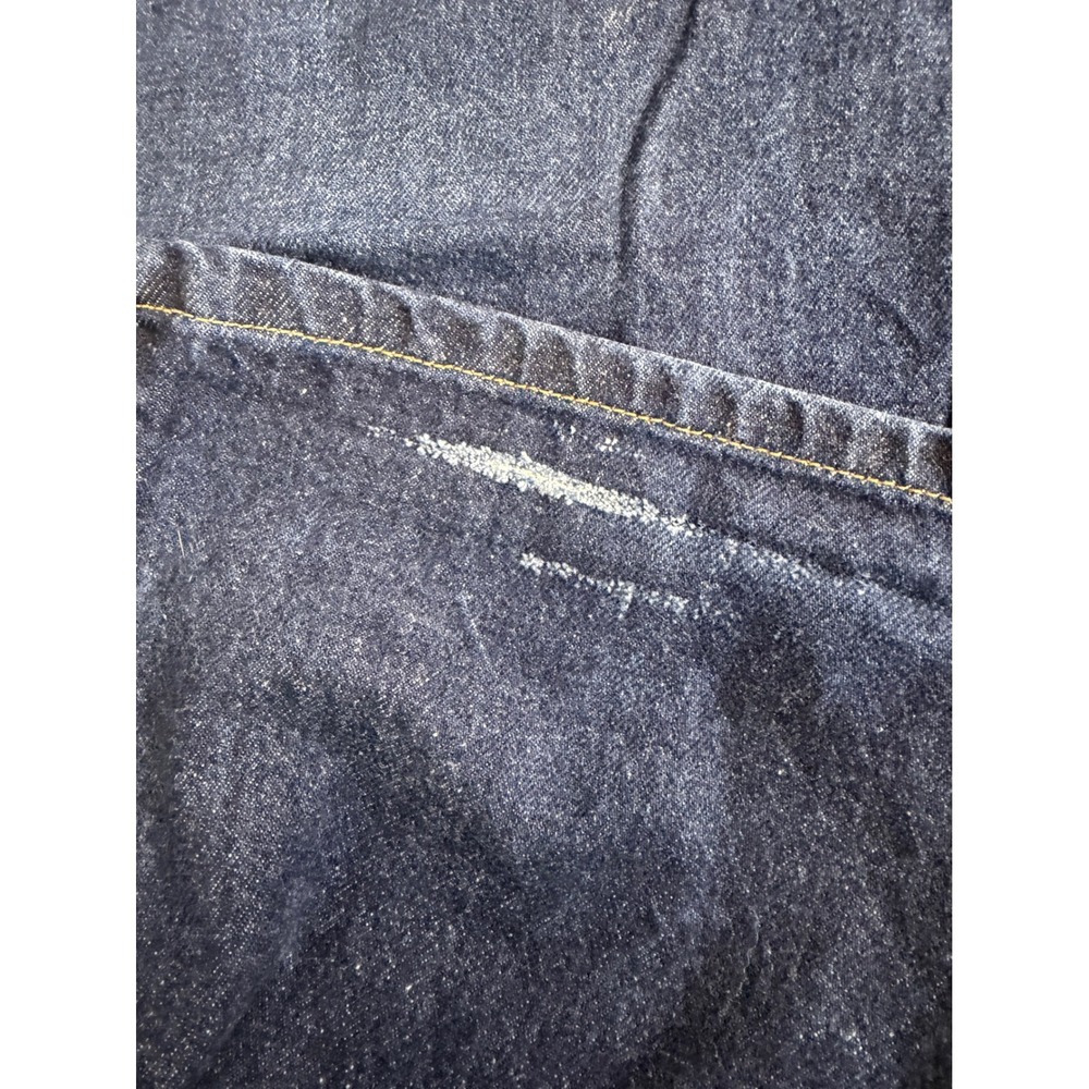 Vintage Guess Jeans Urban Fit Dark Wash Wide Leg Denim Made in USA Mens 34x30 - Picture 4 of 8